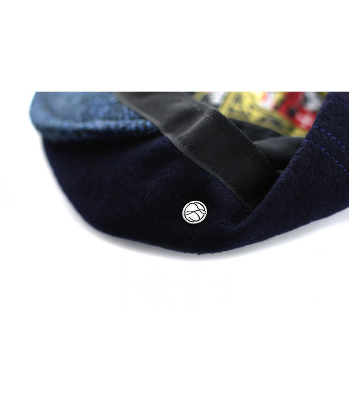 Barett Cap marineblau Wolle Barett Cap marineblau Wolle